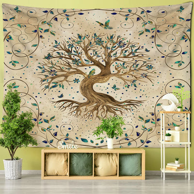 Tree of Life Background Cloth Tapestry