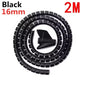 Black Cable Wire Protector Cable Organizer