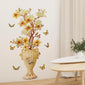 3d Flower Vase Wall Sticker PVC
