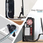 Black Cable Wire Protector Cable Organizer