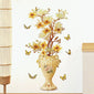3d Flower Vase Wall Sticker PVC