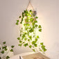 Flower Green Leaf String Lights Artificial