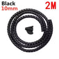 Black Cable Wire Protector Cable Organizer