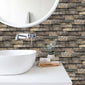 20/10pcs Imitation Stone Tile Wall Sticker