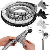 Black Cable Wire Protector Cable Organizer