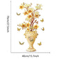 3d Flower Vase Wall Sticker PVC